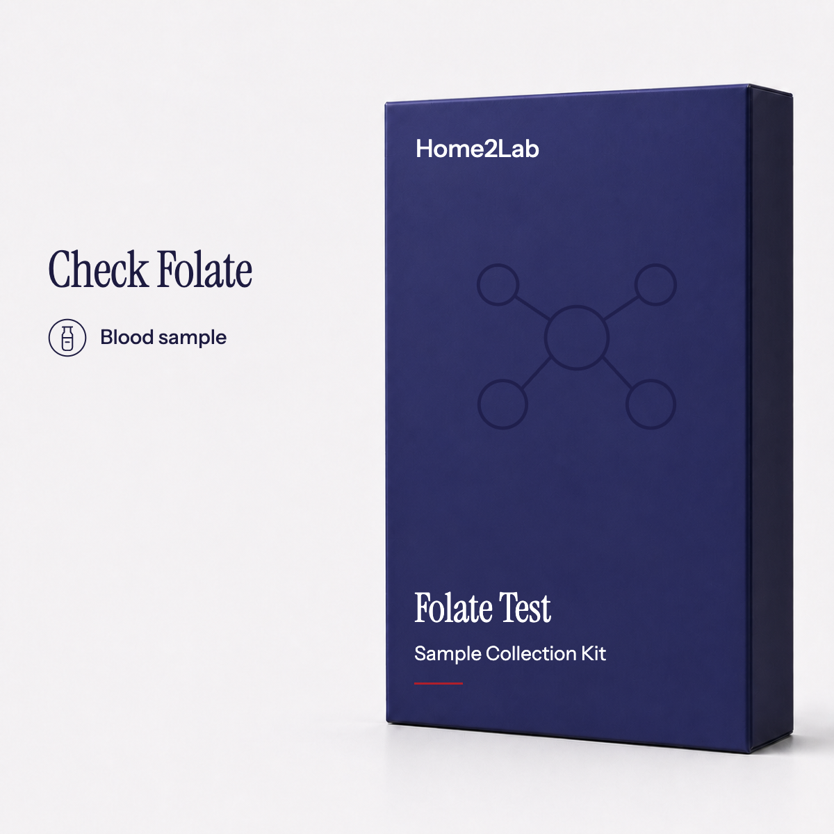Folate Test Home2Lab sample collection kit